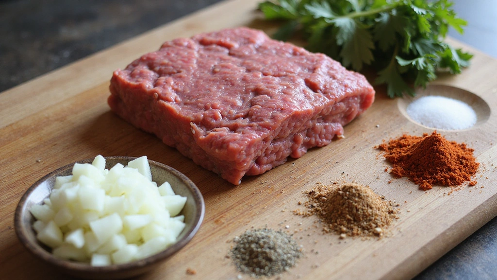 Easy Ground Beef Dinner Recipes Ready in 20 Minutes - Step 1: Gather Ingredients
