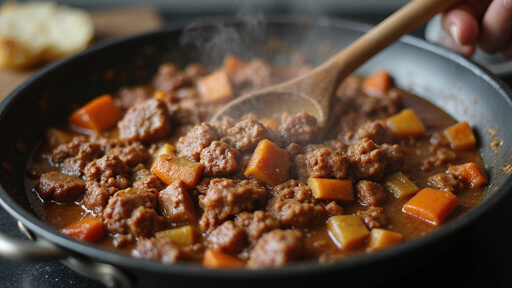 Easy Ground Beef Dinner Recipes Ready in 20 Minutes - Step 7: Final Adjustments
