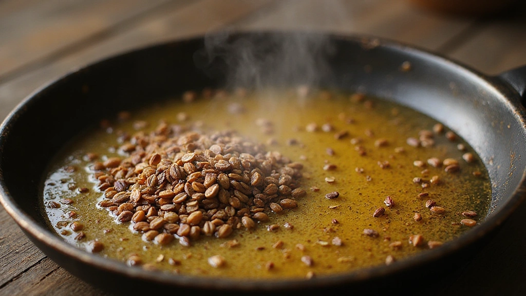 Indian Food Recipes Vegetarian – Authentic Flavors - Step 3: Bloom the Spices