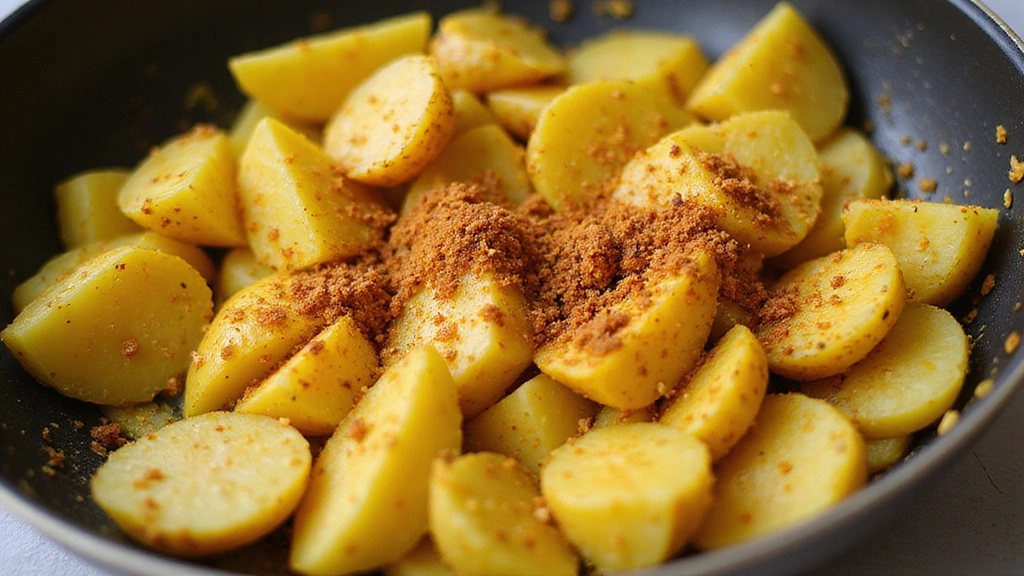 Indian Food Recipes Vegetarian – Authentic Flavors - Step 6: Add Spices