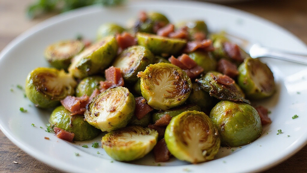 Brussel Sprout Recipes with Bacon: Crispy and Savory Roasted Brussels Sprouts with Bacon