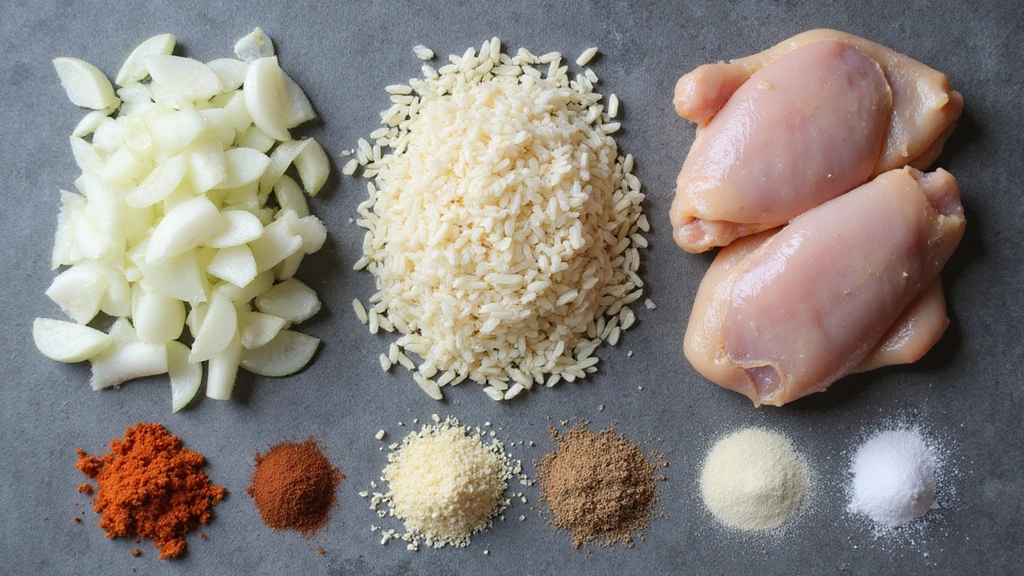 Chicken and Rice Recipes: Comforting One-Pot Chicken and Rice Meals for Easy Dinners - Step 1: Prepare Ingredients