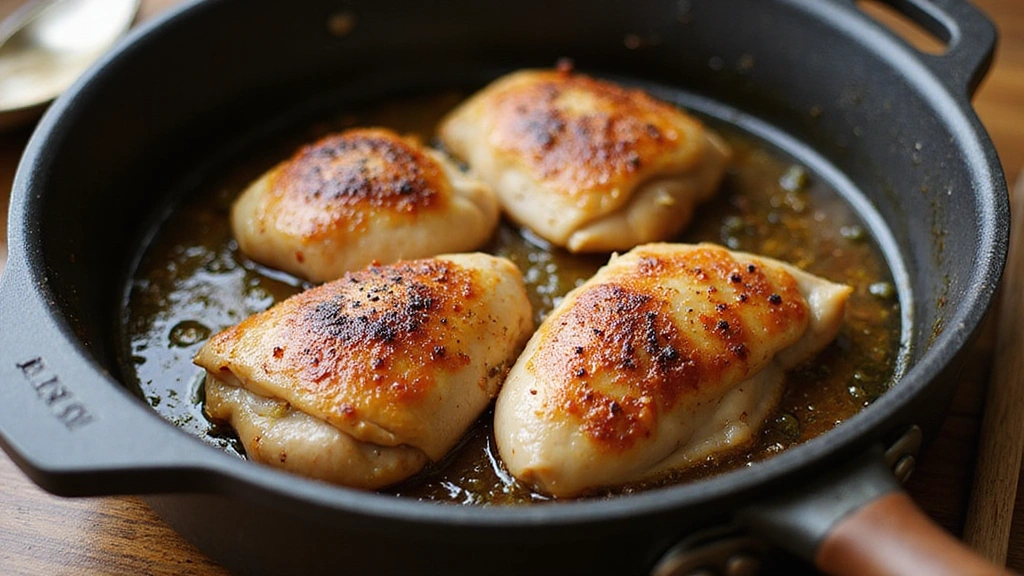 Dinner Recipes for Two: Delightful Meals Sized Right for Couples and Intimate Dinners - Step 2: Sear the Chicken