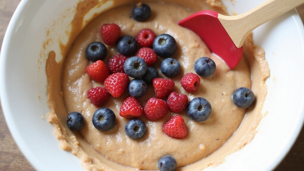 Easy Baking Recipes: Beginner-Friendly Baking Projects That Turn Out Perfect Every Time - Step 5: Fold in Berries