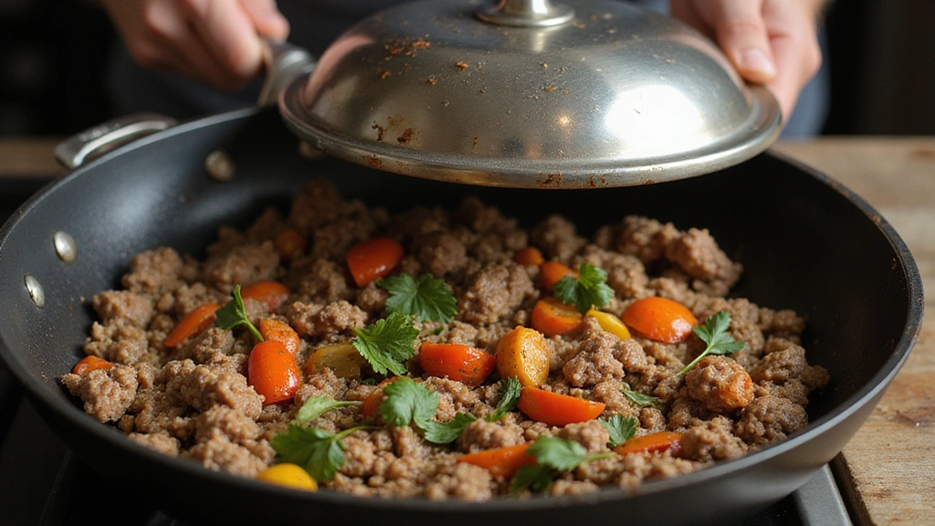 Easy Ground Beef Recipes: Essential Everyday Dishes Using Ground Beef for Quick Meals. - Step 7: Check for Doneness