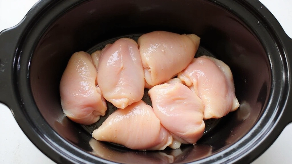 Easy Keto Crockpot Recipes That Keep You in Ketosis - Step 2: Layer Chicken in Crockpot