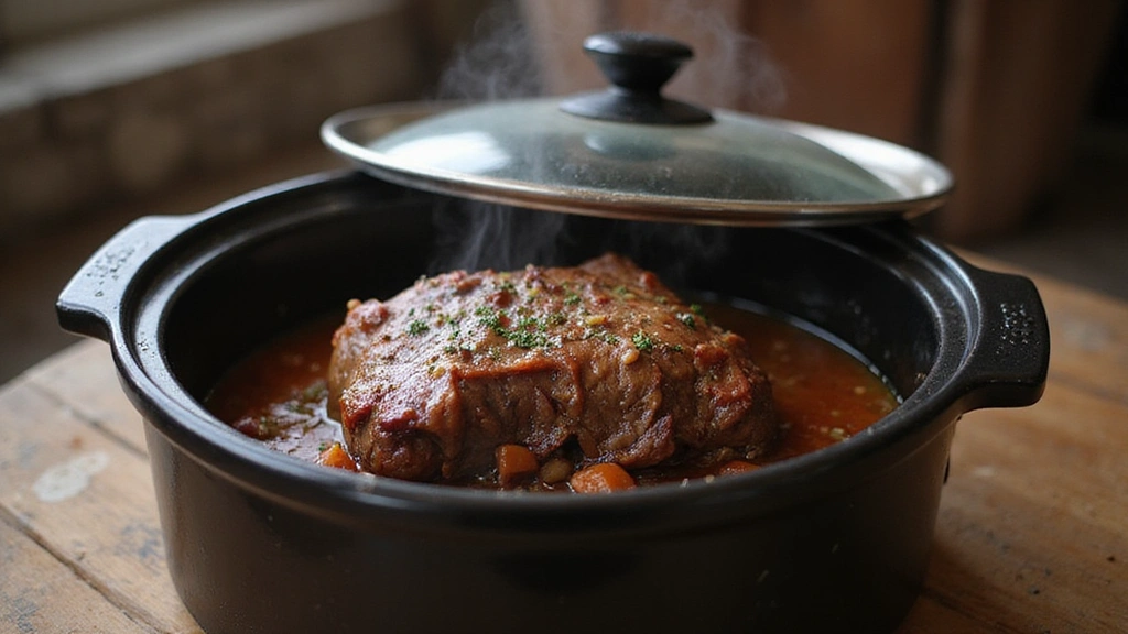 Easy Pot Roast Crock Pot Recipes Ready in the Morning - Step 7: Rest the Meat