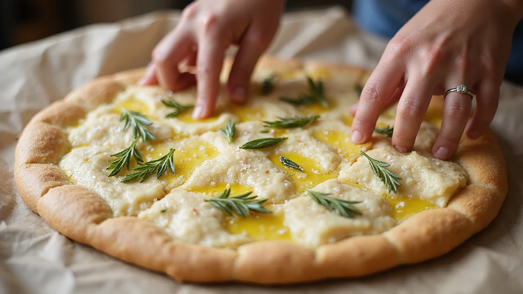 Focaccia Bread Recipe - Homemade Italian Flatbread That's Soft, Fluffy, and Delicious - Step 8: Add Toppings