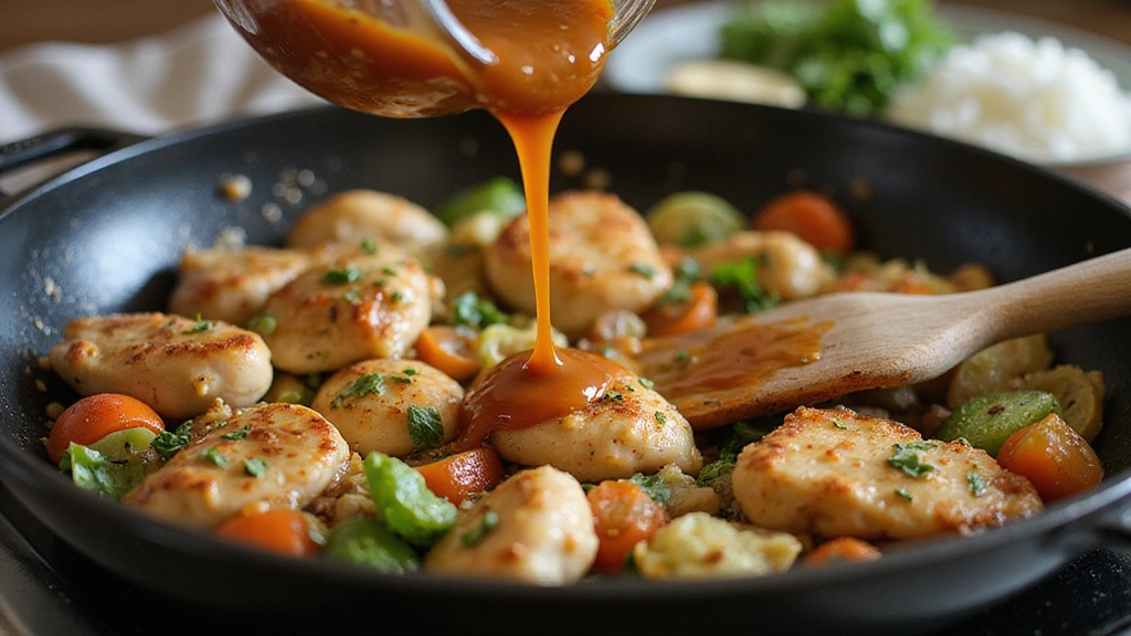 Ground Chicken Recipes Healthy: Nutritious and Delicious Ground Chicken Recipes for a Healthy Lifestyle. - Step 7: Deglaze the Pan