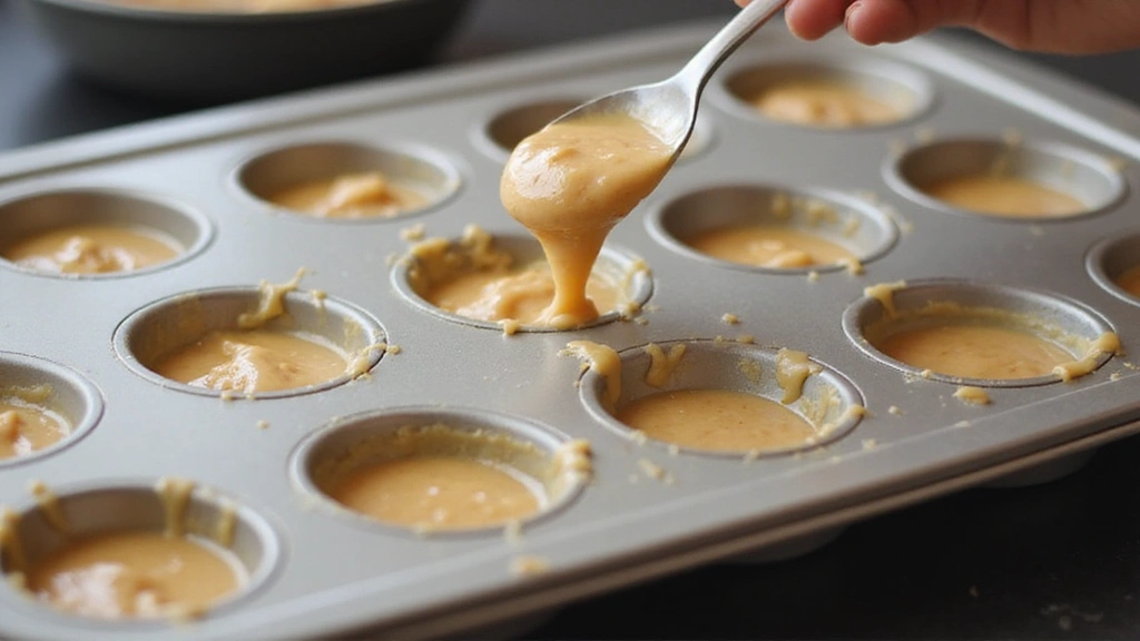 Healthy Baking Recipes: Nutritious and Wholesome Baking Ideas That Taste Amazing - Step 5: Fill Muffin Tins