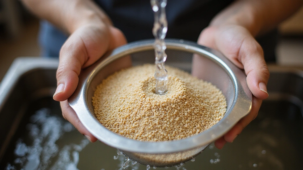 Heart Healthy Recipes: Heart-Friendly Meals to Promote Cardiovascular Wellness - Step 1: Rinse Quinoa