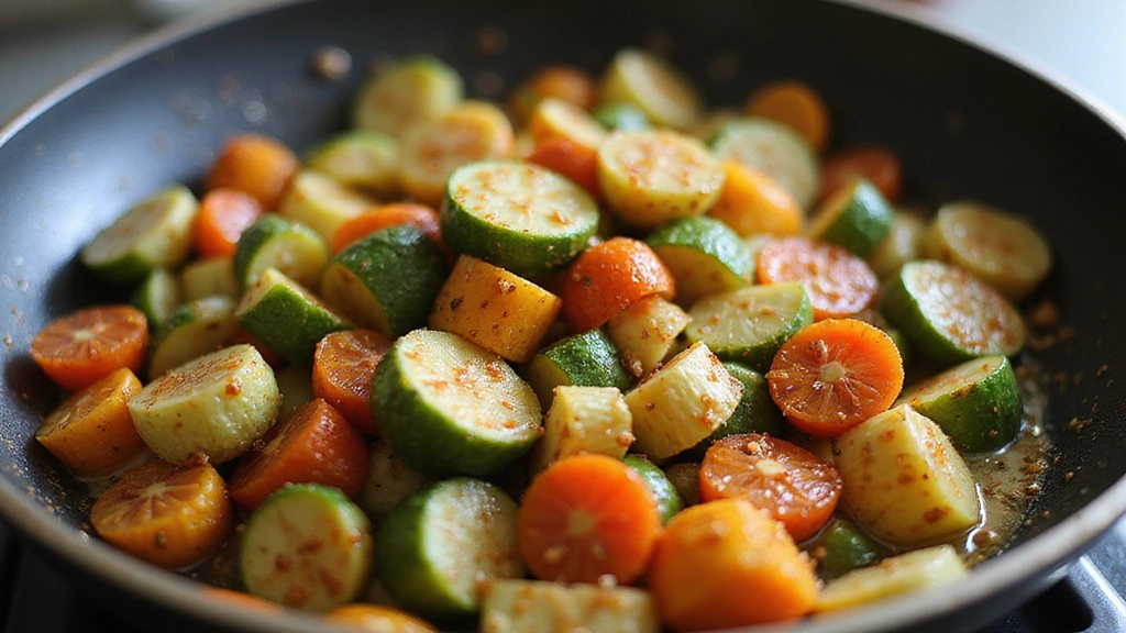 High Protein Low Carb Recipes: Satisfying Meals to Boost Protein Intake and Reduce Carbs - Step 5: Sauté Vegetables
