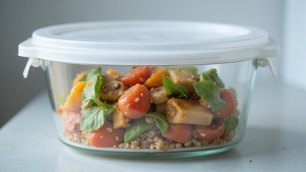 High Protein Vegetarian Recipes: Plant-Based Protein-Rich Meals for Vegetarians - Step 8: Store Leftovers