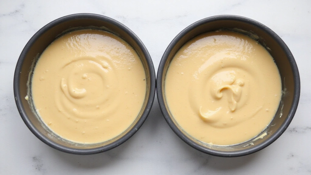 Homemade Cake Recipes: From-Scratch Cake Recipes for Birthdays and Special Occasions - Step 5: Pour Batter into Pans