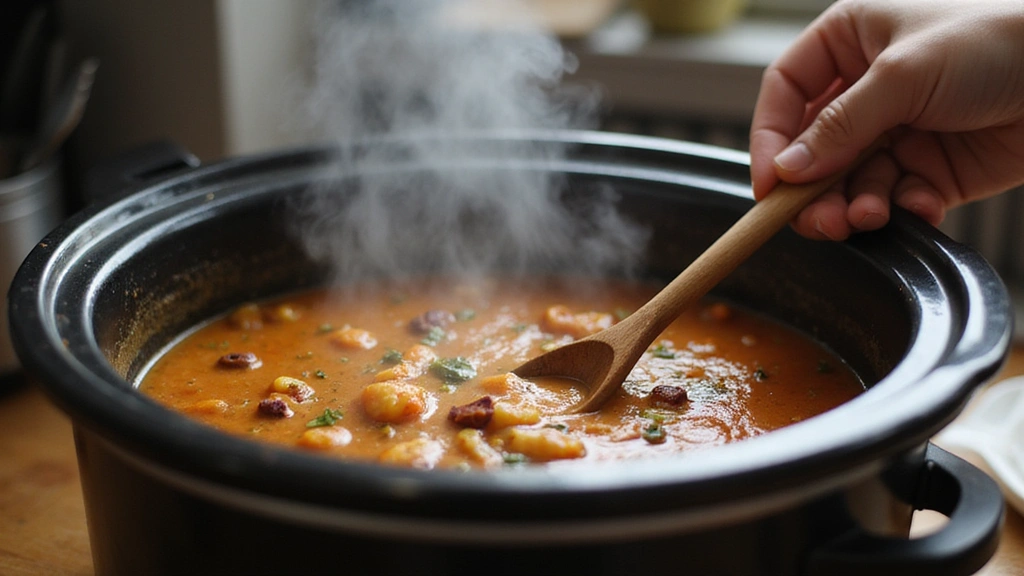 Light and Fresh Summer Crockpot Recipes - Step 6: Stir Occasionally