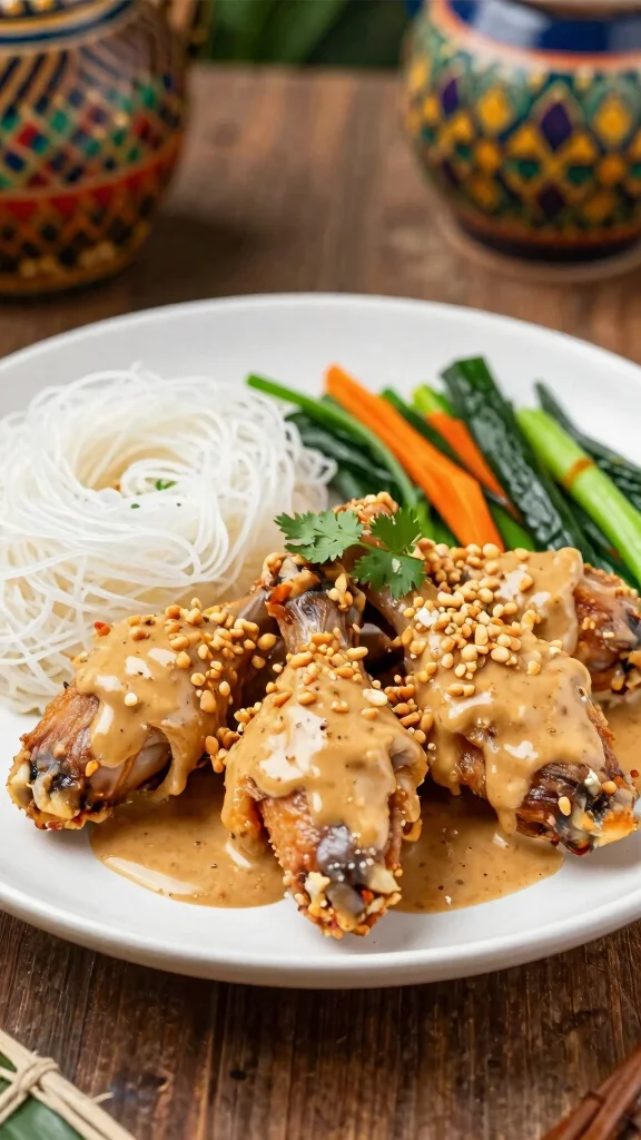 16 Chicken Drumstick Recipes That Are Fall-Off-the-Bone - 16. Thai Peanut Drumsticks 1