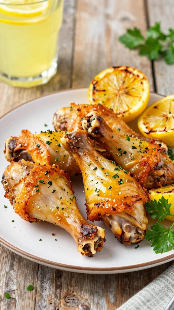 16 Chicken Drumstick Recipes That Are Fall-Off-the-Bone - 4. Lemon Pepper Baked Drumsticks 1