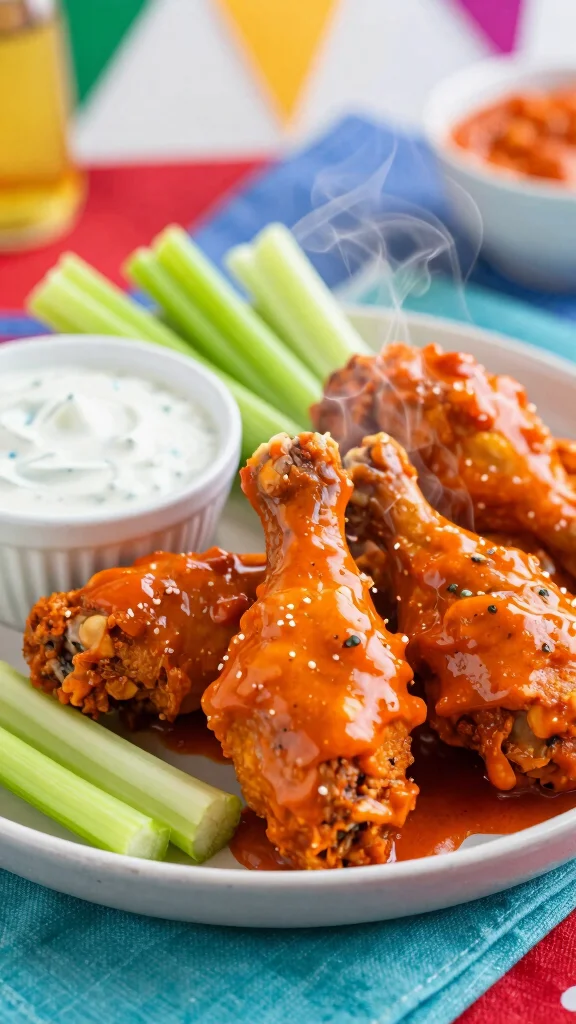 16 Chicken Drumstick Recipes That Are Fall-Off-the-Bone - 9. Buffalo Style Drumsticks 1