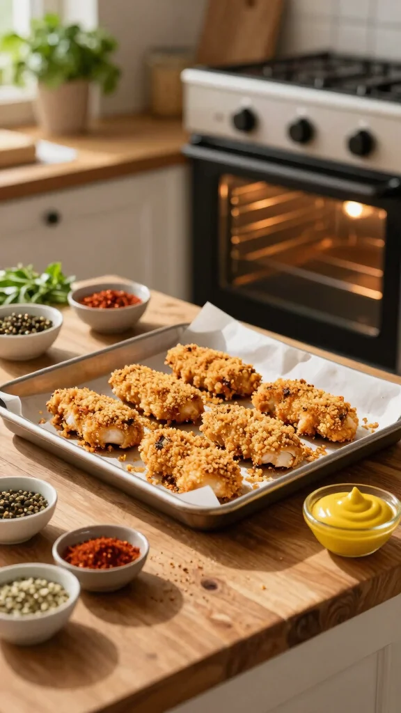 16 Chicken Tenders Recipes That Kids Adore - 1. Crispy Baked Chicken Tenders 1