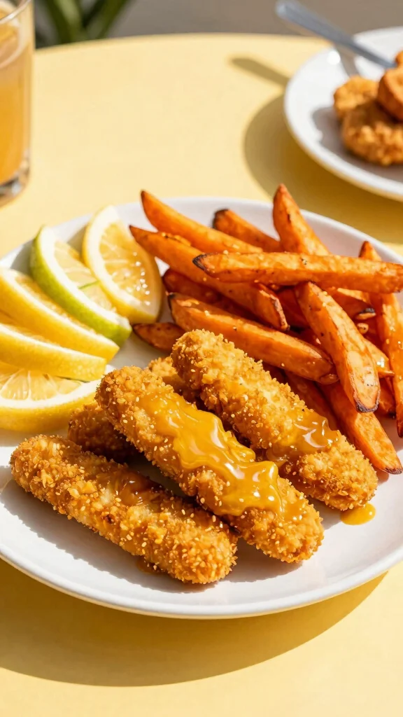 16 Chicken Tenders Recipes That Kids Adore - 14. Honey Mustard Chicken Tenders 1