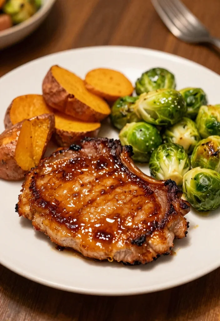 16 Easy Baked Pork Chops Oven Boneless: Weeknight Dinner - 11. Maple Glazed Boneless Pork Chops 1