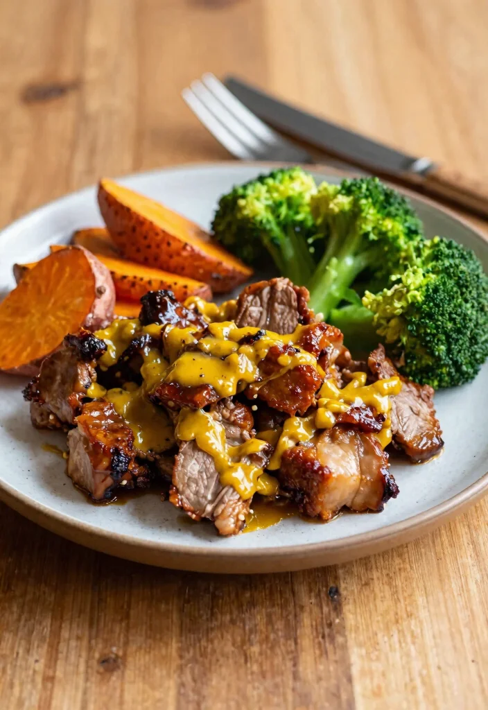 16 Easy Pulled Pork Crock Pot Recipes: Best Slow Cooker Method - 6. Maple Mustard Pulled Pork 1