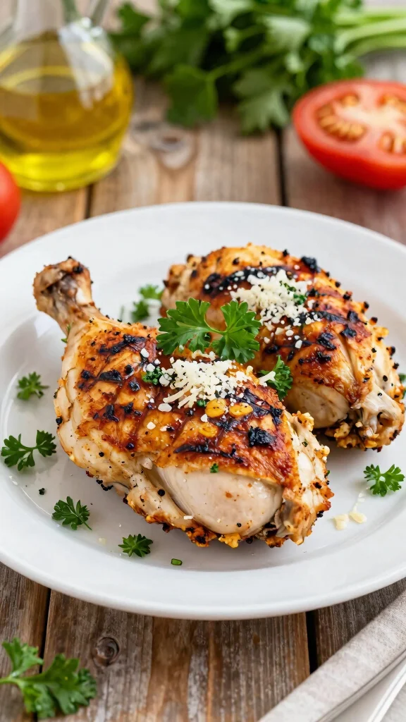 16 Grilled Chicken Recipes for Summer BBQs - 5. Garlic Parmesan Grilled Chicken 1