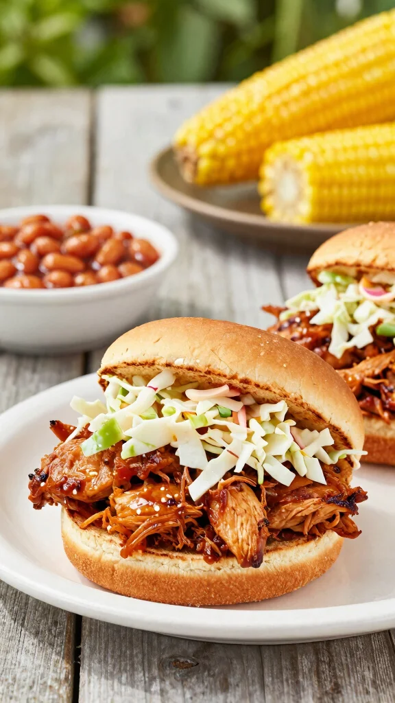 16 Grilled Chicken Recipes for Summer BBQs - 6. BBQ Pulled Chicken 1