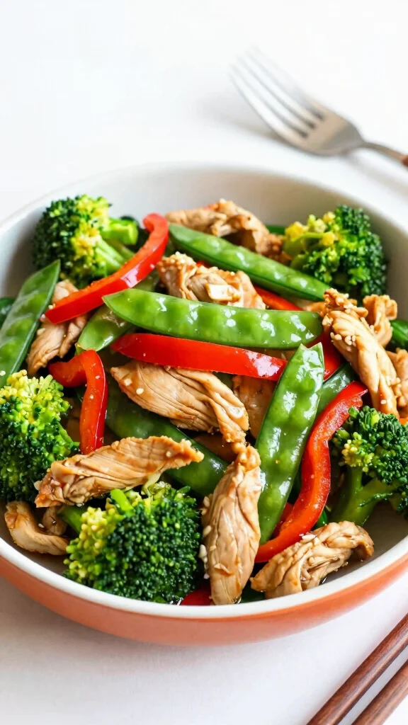 16 Healthy Chicken Meal Prep Ideas for the Week - 14. Chicken and Vegetable Stir-Fry 1