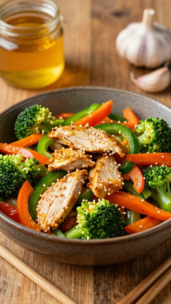 16 Honey Garlic Chicken Recipes Everyone Craves - 1. Honey Garlic Chicken Stir-Fry 1