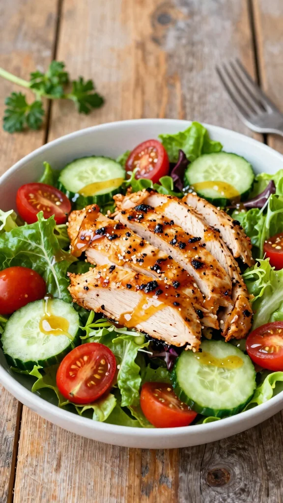 16 Honey Garlic Chicken Recipes Everyone Craves - 14. Honey Garlic Chicken Salad 1