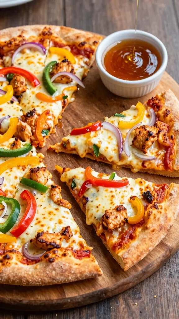 16 Honey Garlic Chicken Recipes Everyone Craves - 15. Honey Garlic Chicken Pizza 1