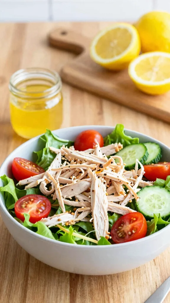 16 Lemon Chicken Recipes Full of Fresh Flavor - 3. Zesty Lemon Chicken Salad 1