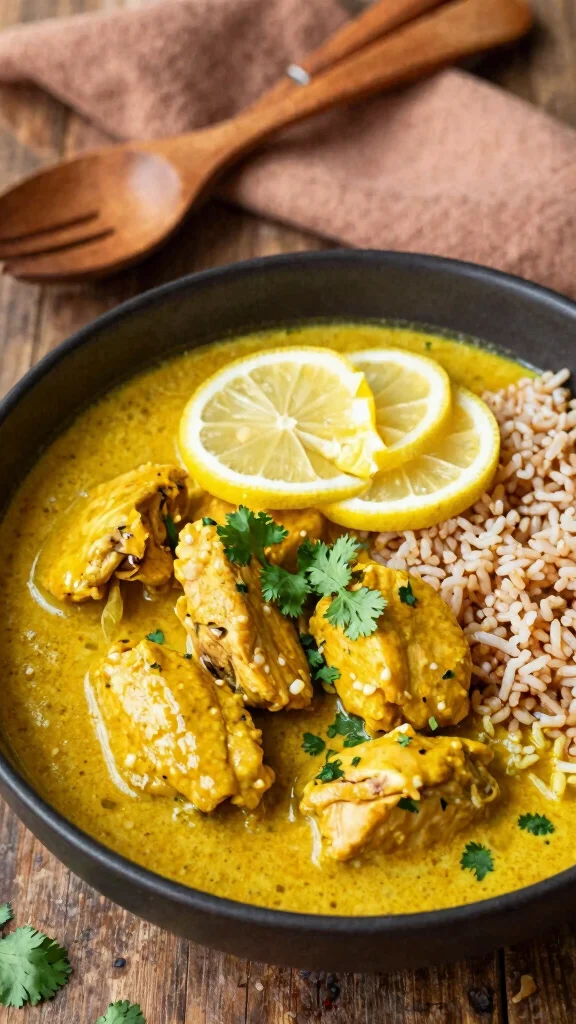 16 Lemon Chicken Recipes Full of Fresh Flavor - 5. Lemon Coconut Chicken Curry 1