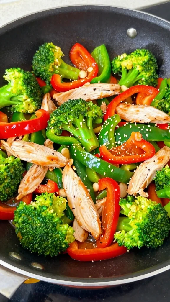 16 Lemon Chicken Recipes Full of Fresh Flavor - 6. Lemon Sesame Chicken Stir-Fry 1