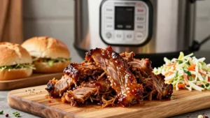 16-Minute Instant Pot Pulled Pork Recipe: Fast & Tender