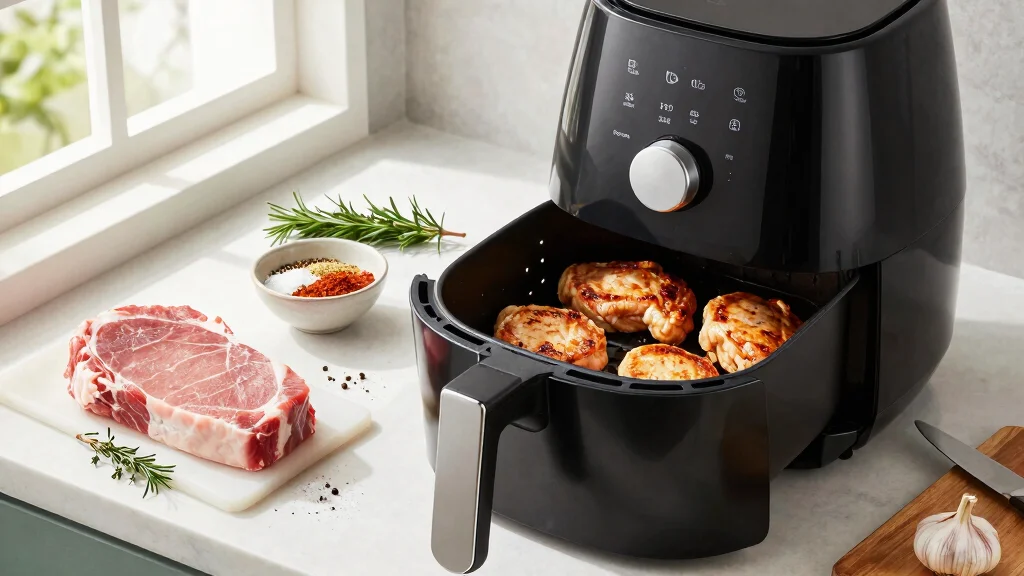 16 Minutes Prep: Pork Chops in Air Fryer Crispy & Tender