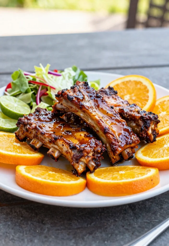 16 Smoky & Tender Pork Ribs on the Grill: BBQ Ribs - 10. Citrus Marinated Ribs 1