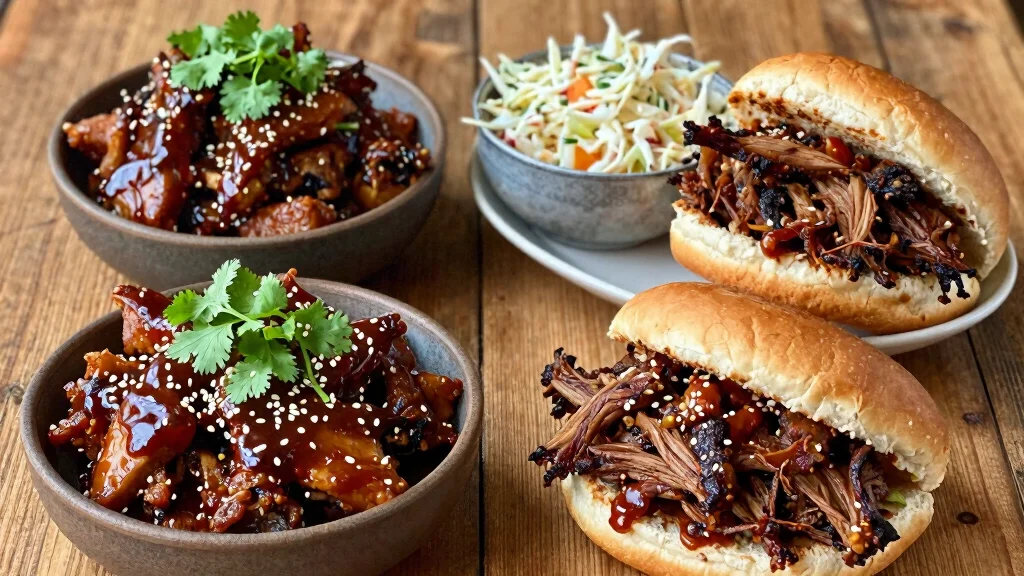 16 Sweet & Smoky Slow Cooker BBQ Pulled Pork: Flavor