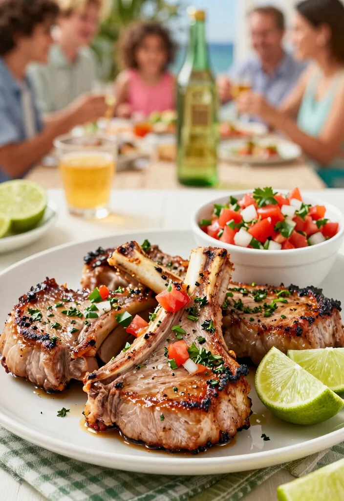 17 Best Grilled Pork Chops Bone In: Outdoor Cooking at Its Best - 10. Citrus Herb Marinade 1