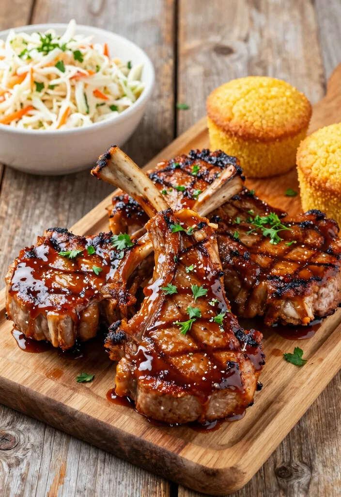 17 Best Grilled Pork Chops Bone In: Outdoor Cooking at Its Best - 16. Tangy BBQ Sauce Marinade 1