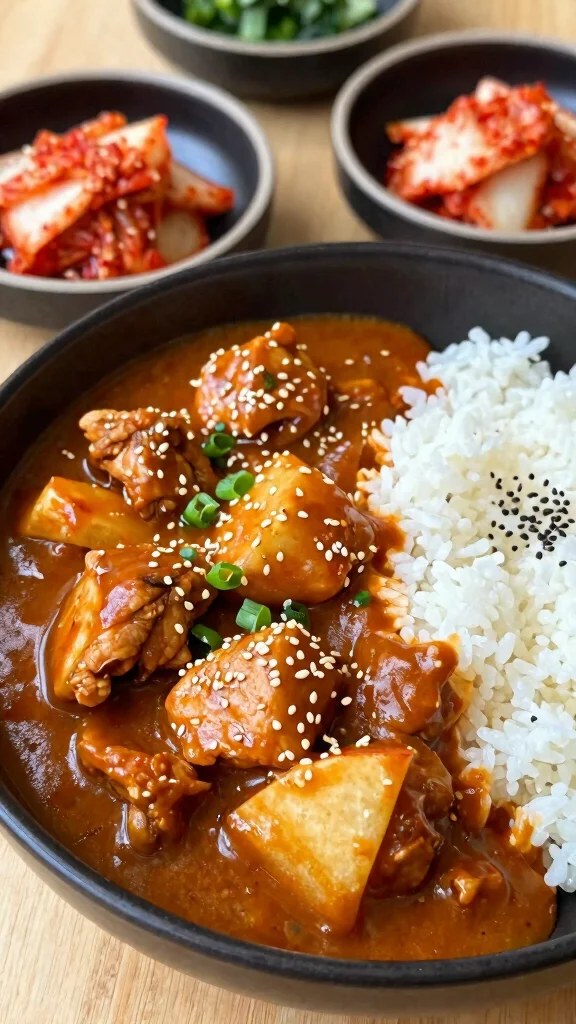 17 Chicken Curry Recipes from Around the World - 4. Korean Chicken Curry 1