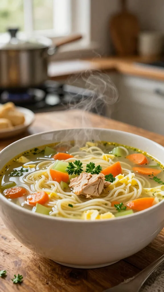 17 Chicken Noodle Recipes Better Than Takeout - 1. Classic Homemade Chicken Noodle Soup 1