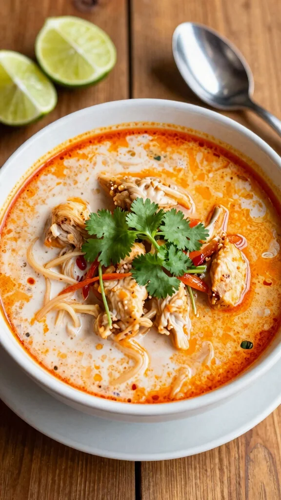 17 Chicken Noodle Recipes Better Than Takeout - 8. Thai Chicken Noodle Soup 1