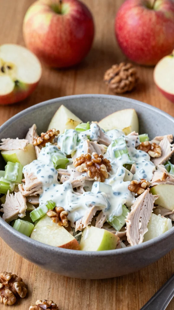 17 Chicken Salad Recipes That Are Fresh & Tasty - 10. Waldorf Chicken Salad 1