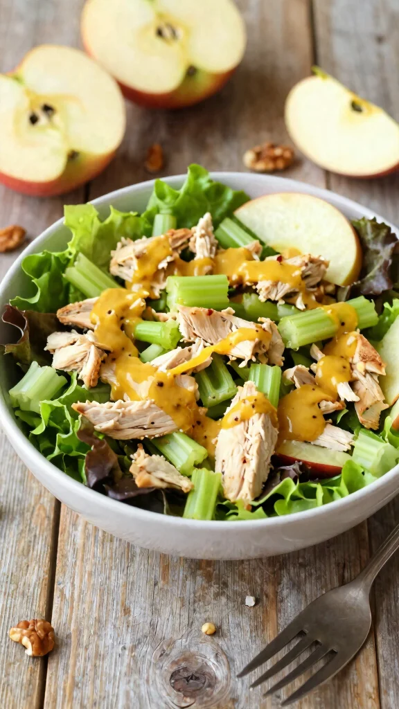 17 Chicken Salad Recipes That Are Fresh & Tasty - 3. Honey Mustard Chicken Salad 1