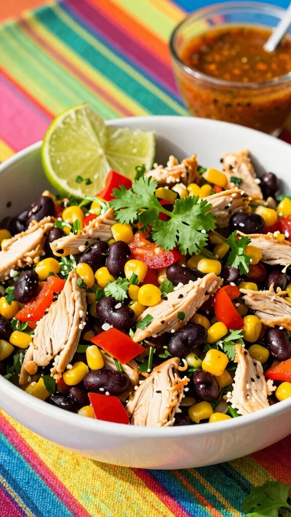 17 Chicken Salad Recipes That Are Fresh & Tasty - 4. Spicy Southwest Chicken Salad 1
