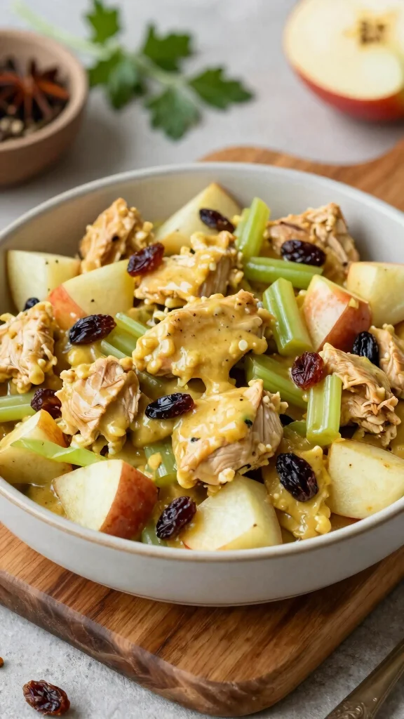 17 Chicken Salad Recipes That Are Fresh & Tasty - 9. Curried Chicken Salad 1