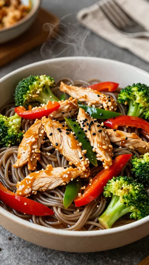 17 Chicken Stir-Fry Noodle Recipes Full of Flavor - 8. Garlic Soy Chicken Noodle Stir Fry 1