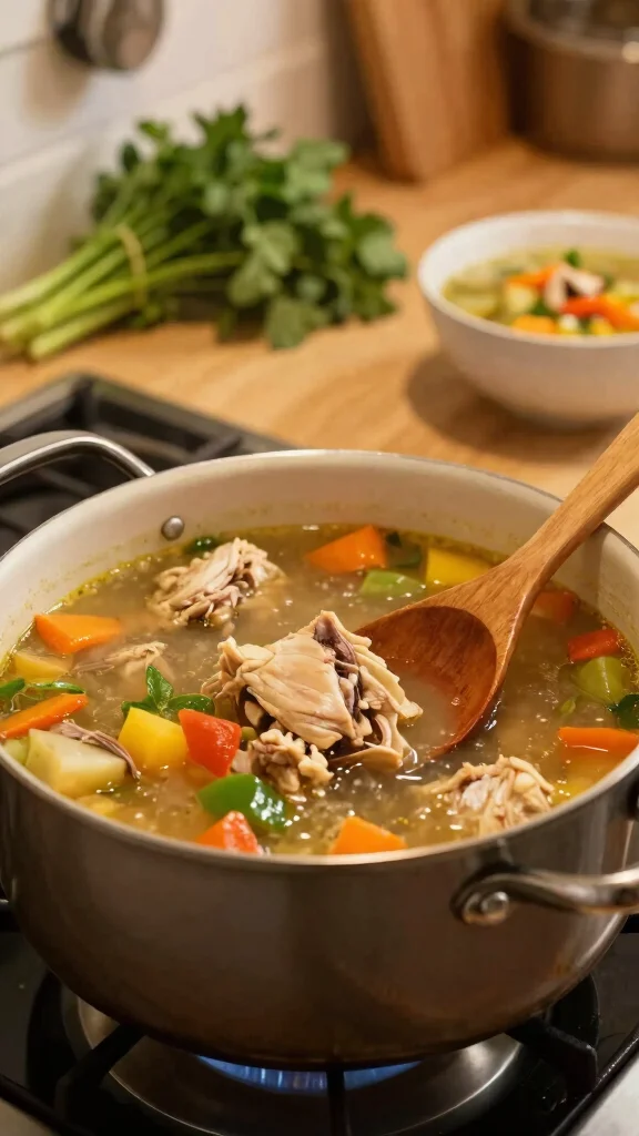 17 Creamy & Comforting Chicken Soup Recipes for Weight Loss - 6. Hearty Chicken and Vegetable Soup 1